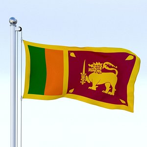 obj flag pole