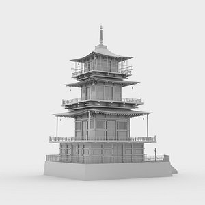 Japanese pagoda
