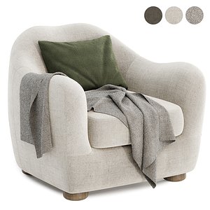 3D Bacio Lounge Chair