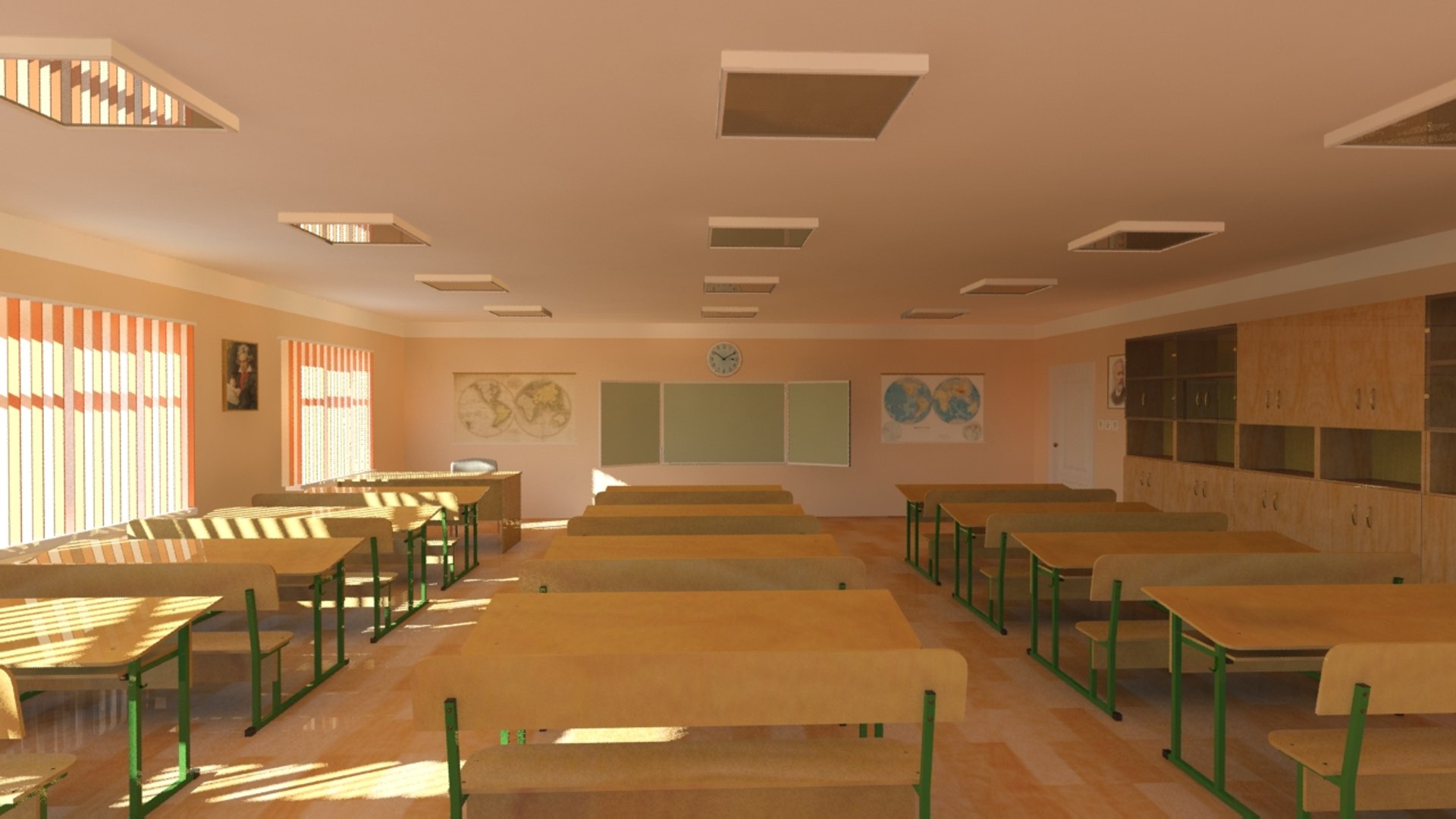 3d School Class