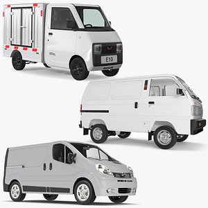 3D model Transporter Vans Collection 2