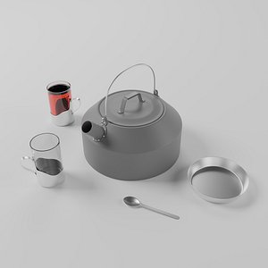 Camping Teapot Set