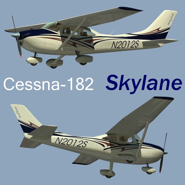 CESSNA 182 ディスプレイモデル 翼幅約43センチ - 航空機