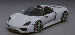 Porsche 918 model