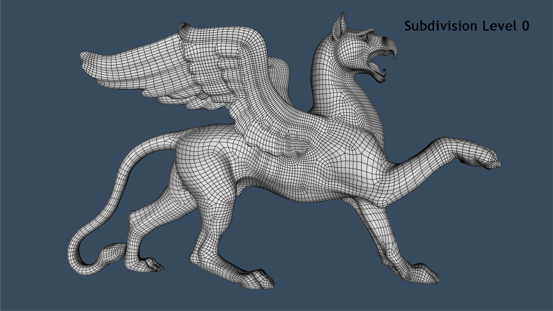 griffin statue mythological 3D model https://p.turbosquid.com/ts-thumb/mS/iJsW2h/8tcX6n4Y/shot_4wireframe/png/1576089456/1920x1080/fit_q87/3afae63c4d7414c3ffbe8af4dd01403a927e0c4d/shot_4wireframe.jpg