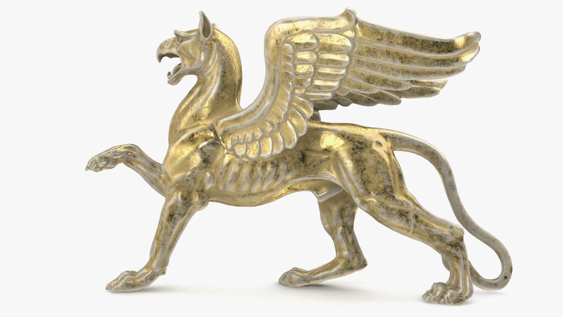 Griffin statue mythological 3D model - TurboSquid 1492234