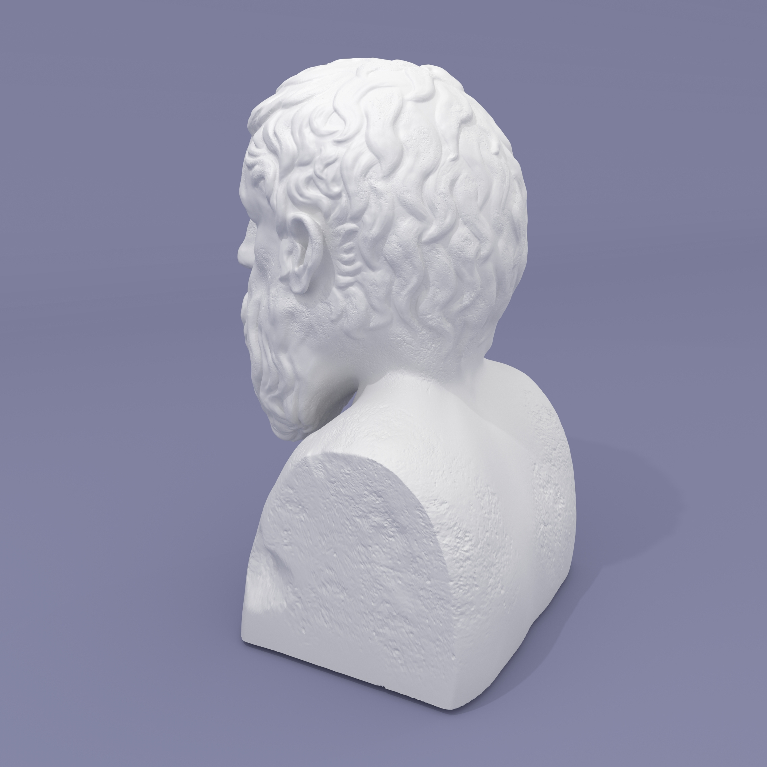 modèle 3D de Buste de Platon - TurboSquid 1173481