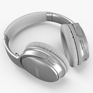 Bose Wireless Headphones Resting On 3D