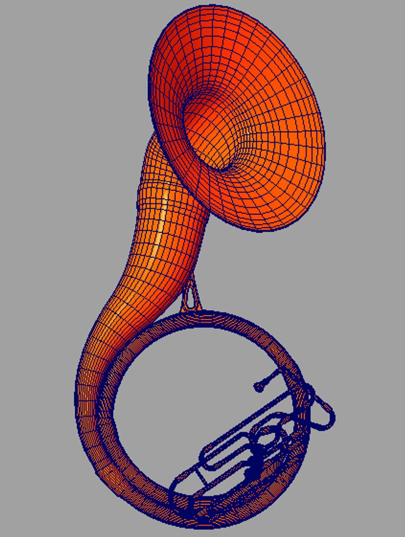 Obj Sousafon Musical Instrument