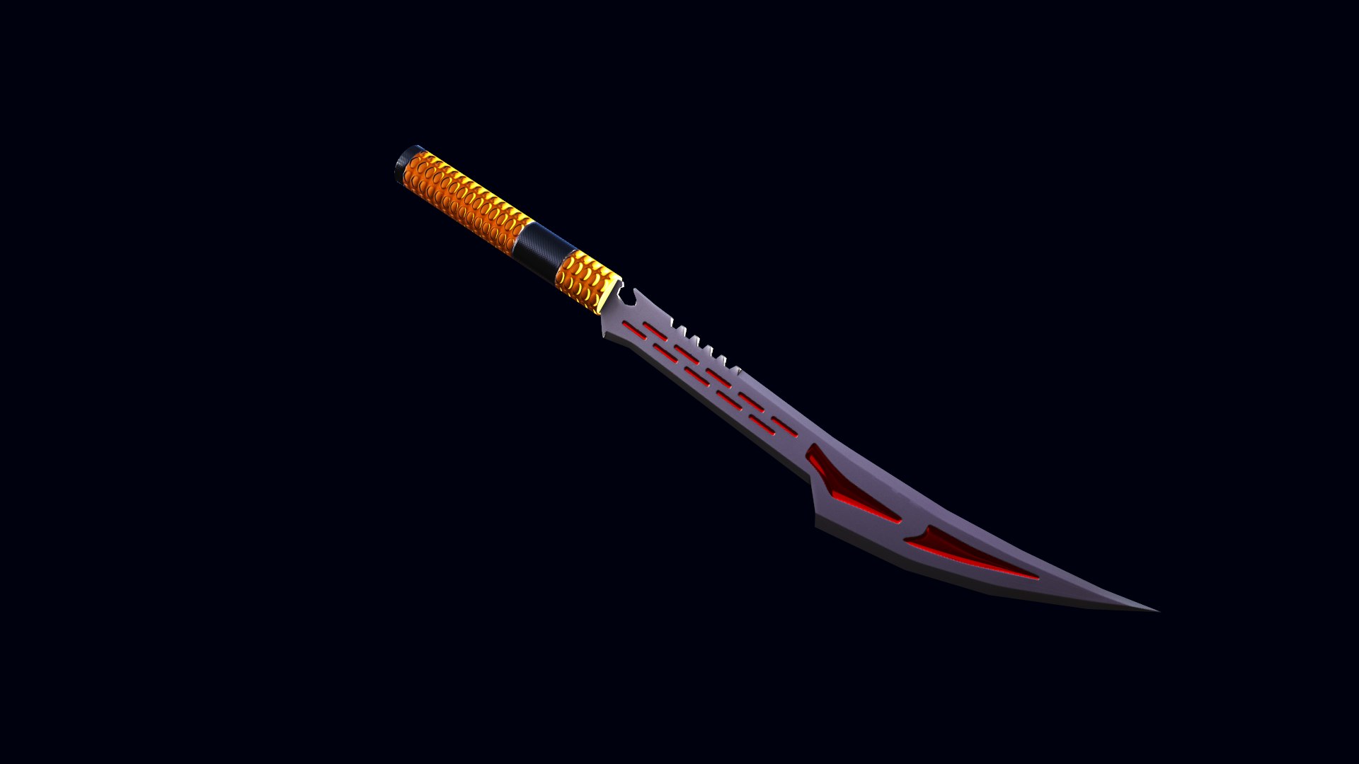 Stylized Modern Sword Low-poly Game-ready Model - TurboSquid 2002047