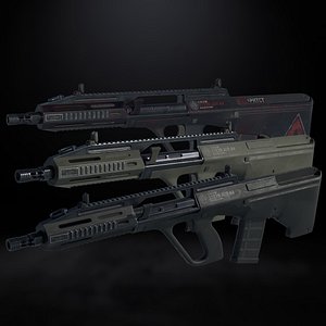 AUG A4 3D model
