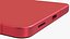 3D Samsung Galaxy Z Filp7 Coral Red Animated model