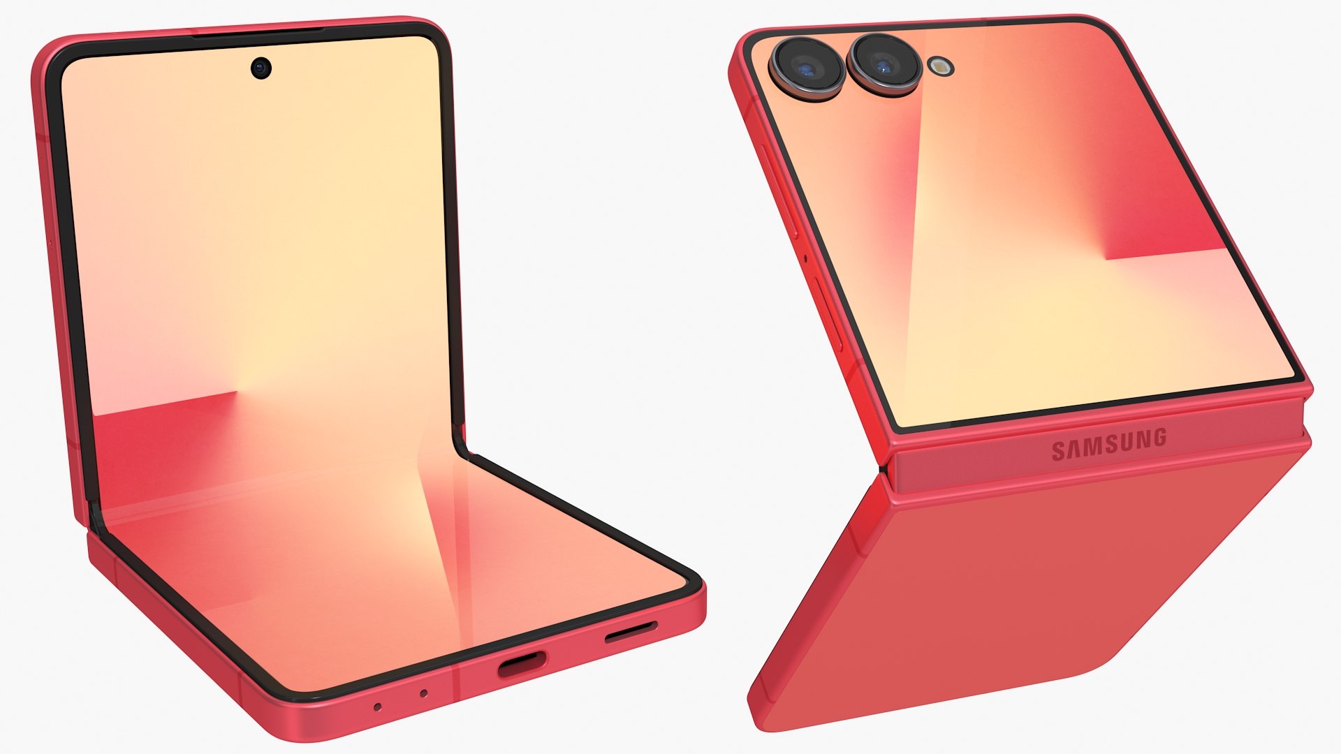 3D Samsung Galaxy Z Filp7 Coral Red Animated model https://p.turbosquid.com/ts-thumb/mS/u4gIRt/x4/sgzf7c_0001/jpg/1752134598/1920x1080/fit_q87/566e89735a1a9743c043a030ba47192b5f129af4/sgzf7c_0001.jpg