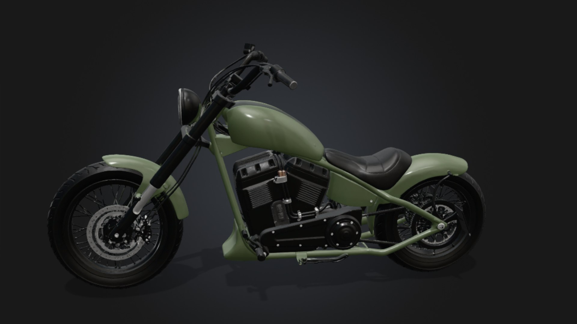 3D Custom Military Olive Chopper Motorcycle https://p.turbosquid.com/ts-thumb/mS/xfLGnP/DO/1.1/png/1793399597/1920x1080/fit_q87/6728249a2db2c6b2b5e31efe9f81c71618c72330/1.1.jpg