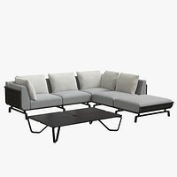 Tortuga sectional sofa Holly Hunt