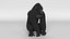 Animierter Gorilla 1