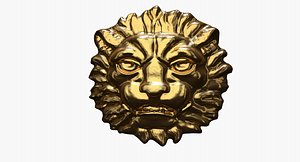 Golden Lion Head