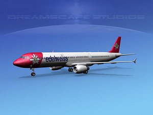 3d model scale airbus