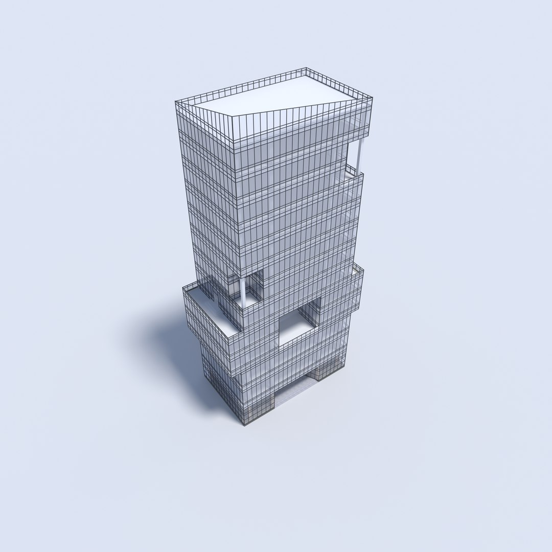 Tower 3 Model - TurboSquid 1882576