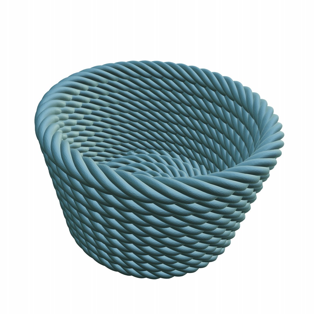 3D Wicker Basket Decor 1 - TurboSquid 2199588