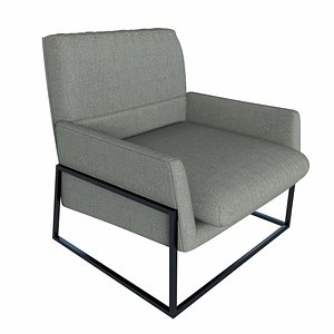 modern armchair 3D model