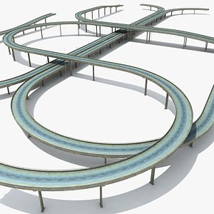 highway set bridges overpass max