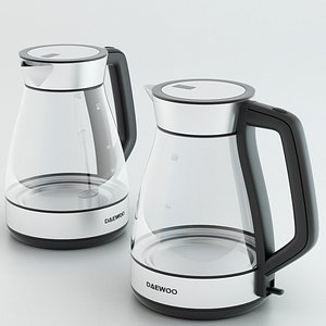 3d model kettle daewoo aqua