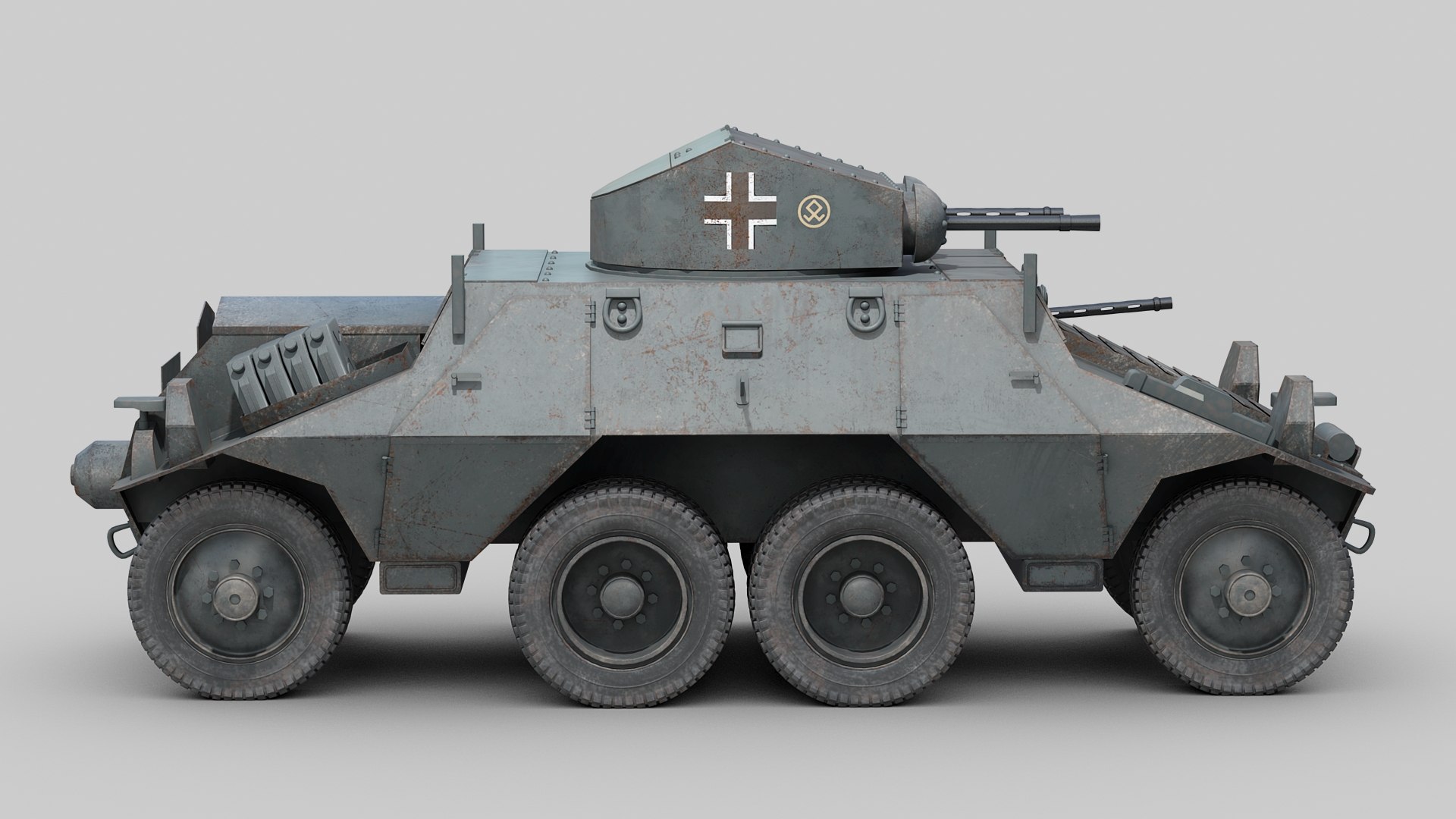 3d Ww2 Steyr Adgz