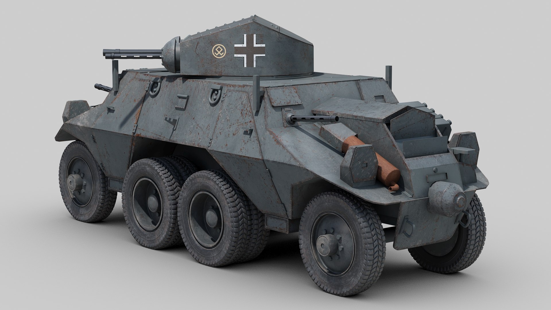 3d Ww2 Steyr Adgz