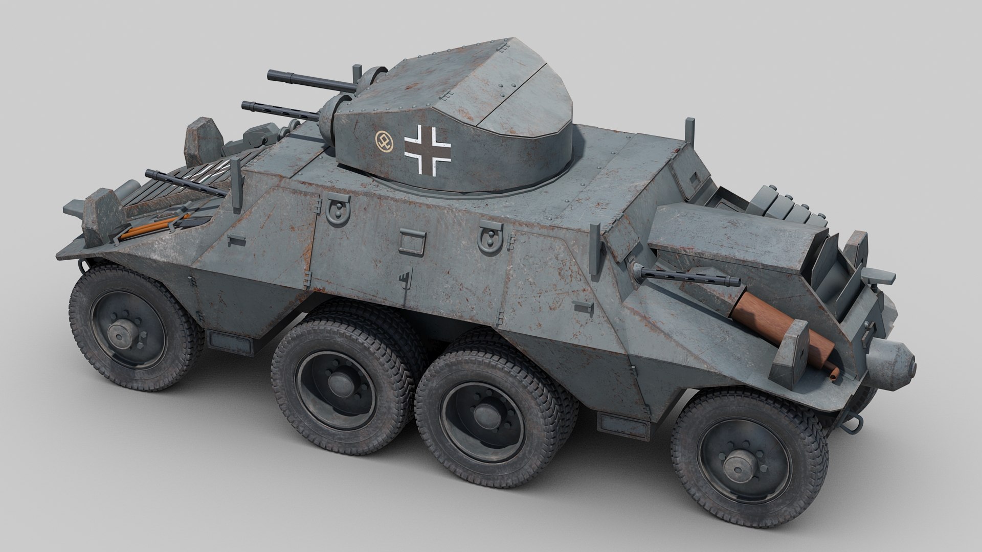 3d Ww2 Steyr Adgz