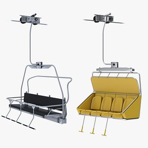 3D Ski Lift Collection