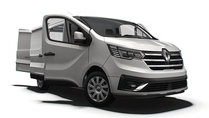3D Renault Trafic L1H1 HQInterior 2023