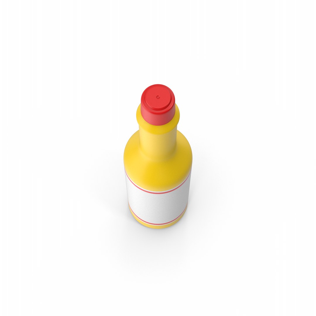 3D Hot Sauce Bottle model https://p.turbosquid.com/ts-thumb/mT/Jx3vMp/ID/hotsaucebottleyellow.c14.2k/png/1642353754/1920x1080/fit_q87/6e68ef77316aba142c70f58990b7a8f74885f38f/hotsaucebottleyellow.c14.2k.jpg