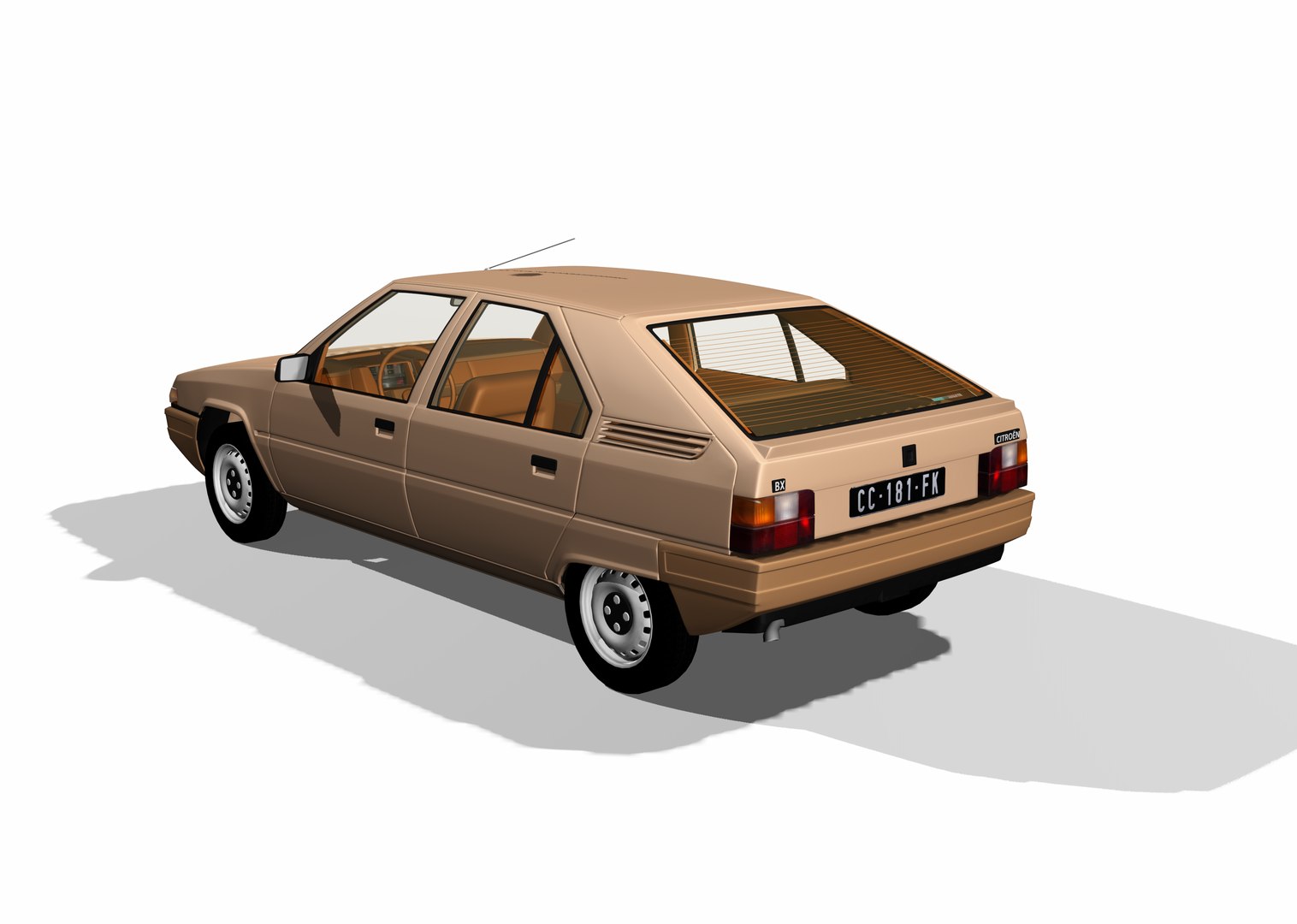 3D Model Citroen Bx E 14 - TurboSquid 1608493