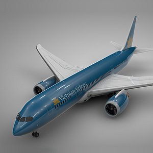 boeing 787 dreamliner vietnam 3D