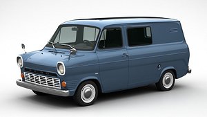 3D Ford Transit Mk1 model