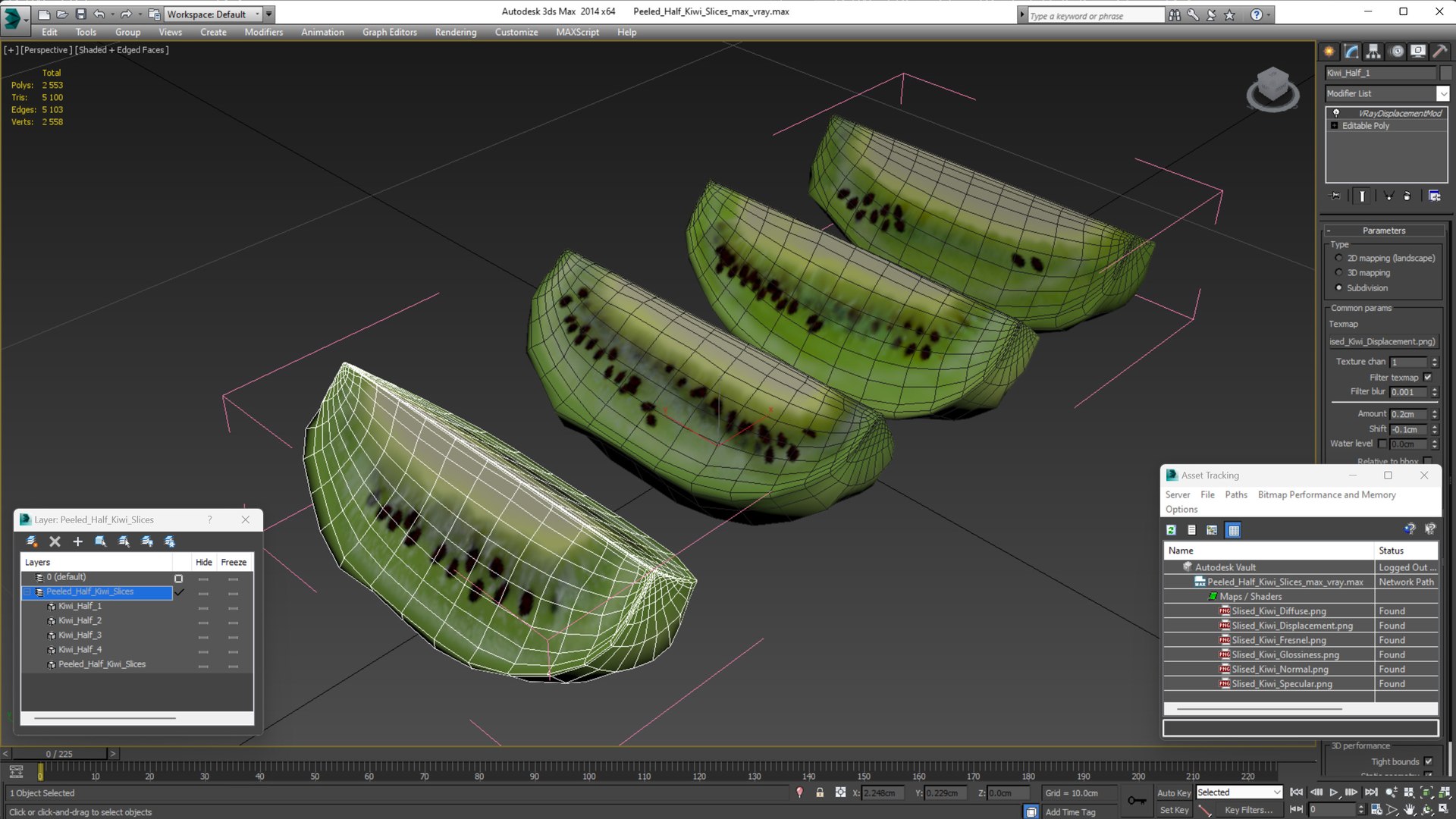 Peeled Half Kiwi Slices 3D https://p.turbosquid.com/ts-thumb/mT/QLNn89/95/peeledhalfkiwislices3dsmodel020/jpg/1703020680/1920x1080/fit_q87/366e1816e7ecb019e98daab1a325eba93b159b92/peeledhalfkiwislices3dsmodel020.jpg