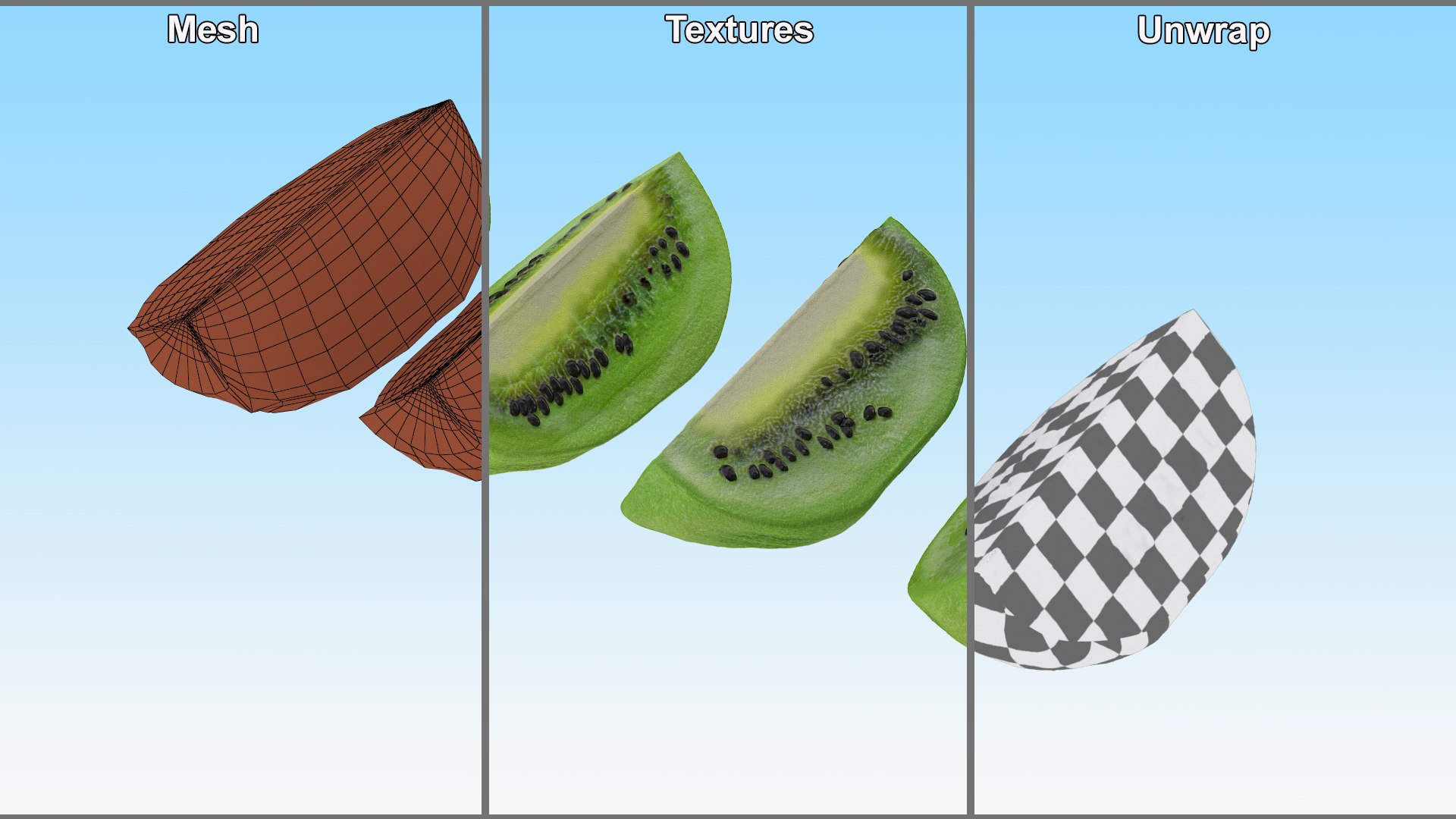 Peeled Half Kiwi Slices 3D https://p.turbosquid.com/ts-thumb/mT/QLNn89/gY/additional__peeled_half_kiwi_slices_011/jpg/1732206592/1920x1080/fit_q87/2a0e4c7b4f361b21b0a5e90eb9d45ed7a4769df5/additional__peeled_half_kiwi_slices_011.jpg