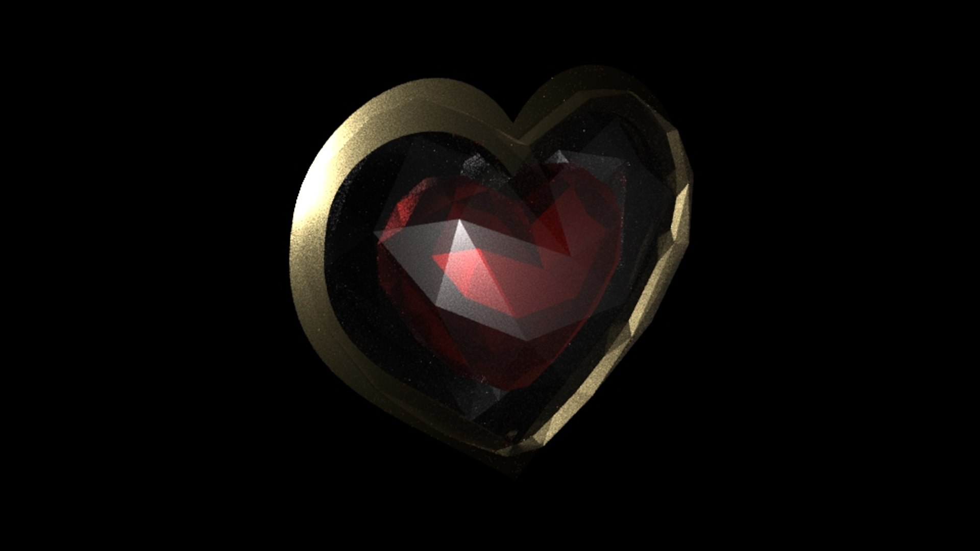 Heart Container Zelda 3D Model TurboSquid 1607240   Heartcontainer 