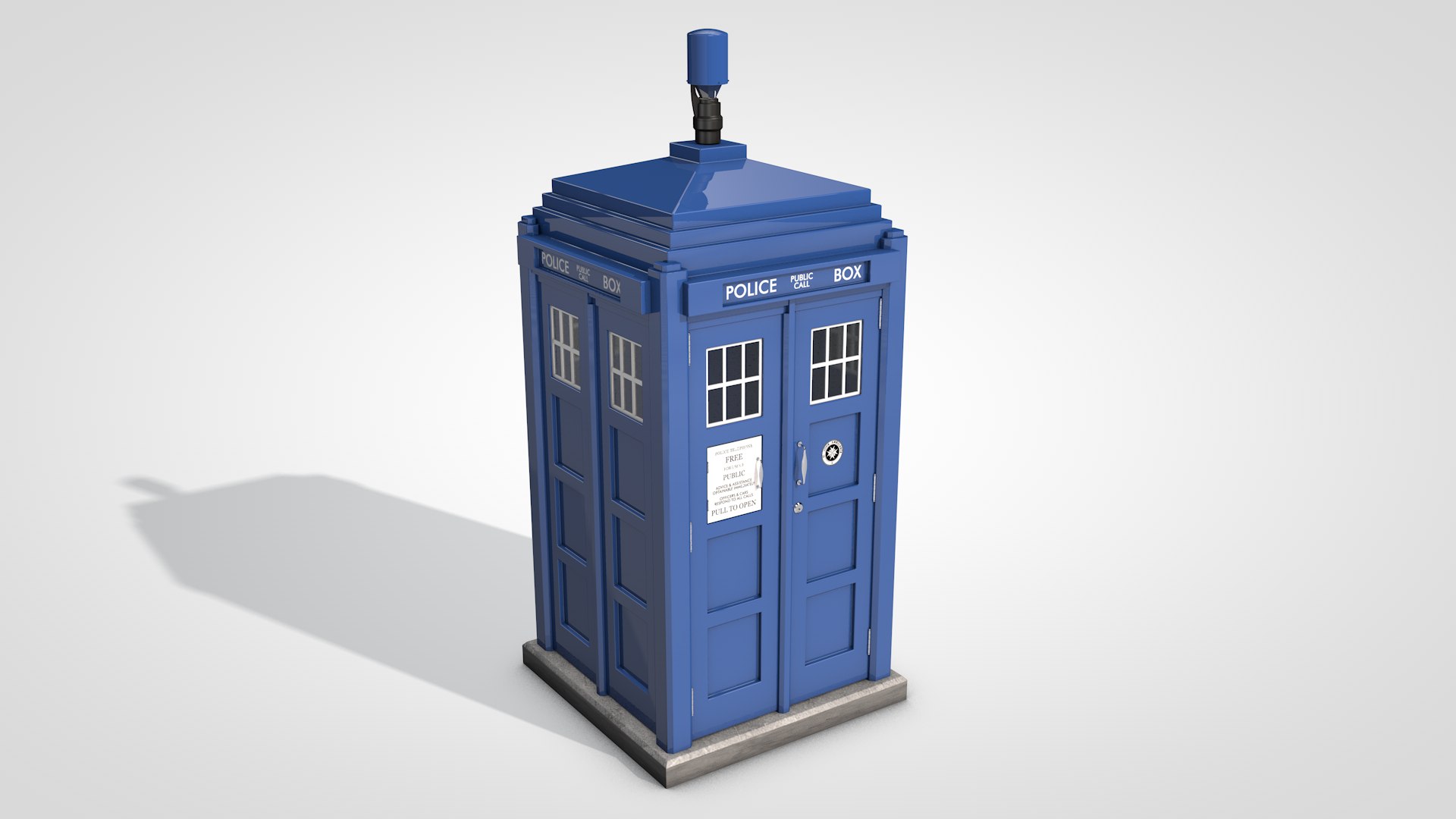 Police Box C4d