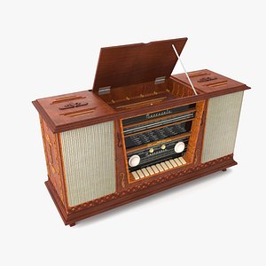 Old Vintage Radio Player