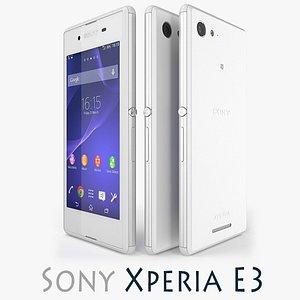 Sony Xperia E3 & E3 Dual White