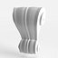 architectural element keystone 3D