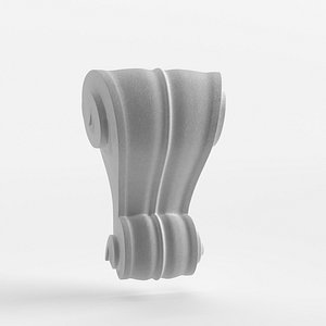 architectural element keystone 3D