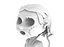 Modelo de impresión 3D de niña de terror de dibujos animados