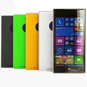 nokia lumia 830 3d max