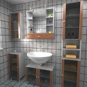 3ds max bathroom textur