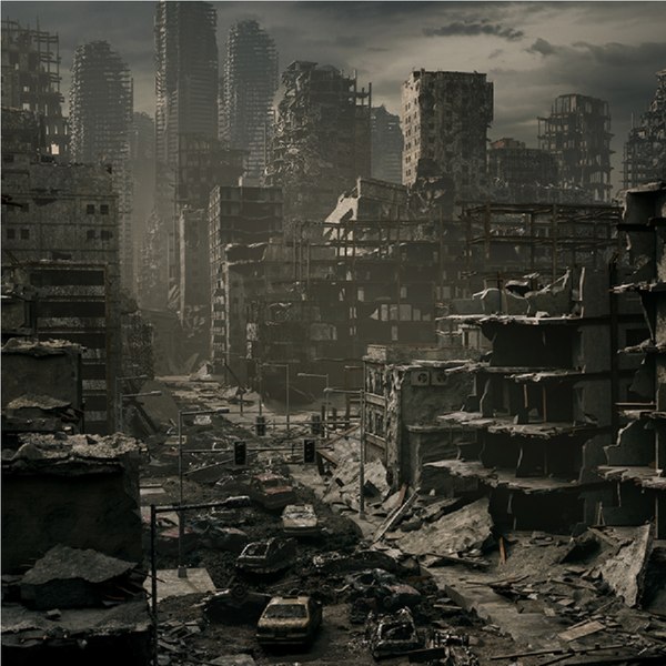 战争城市3d模型