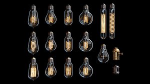 light bulbs 3D model