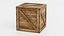 wooden crate contains 3D model